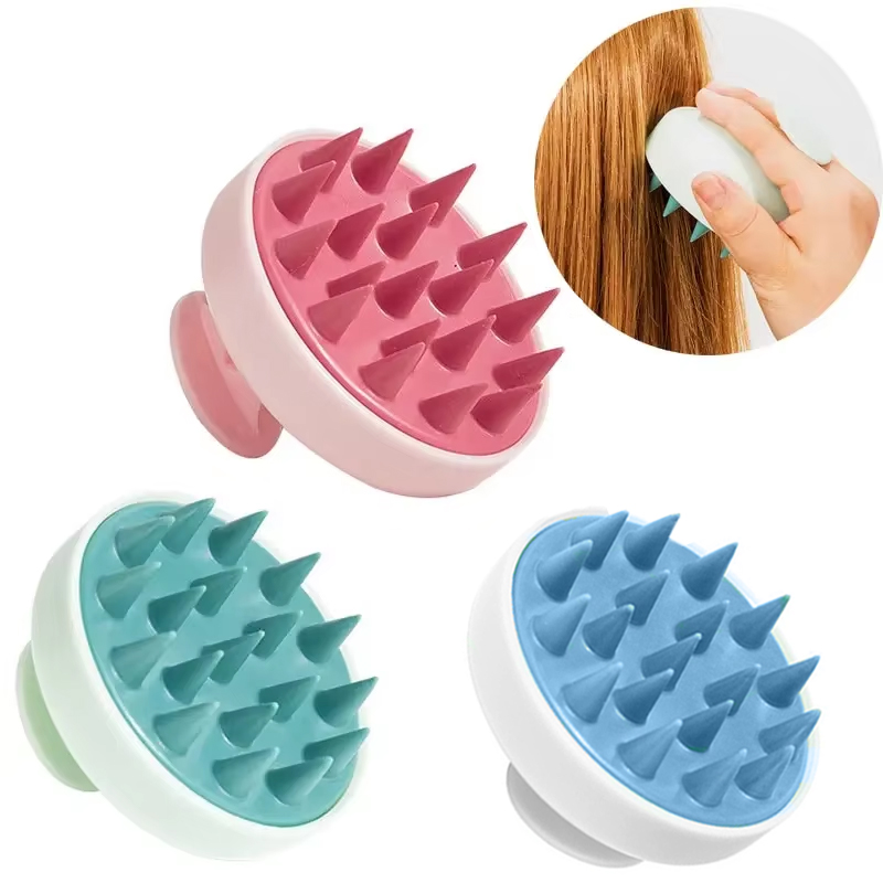 Scalp Scrub Exfoliant - 1 Buah Sikat Pijat Kulit Kepala