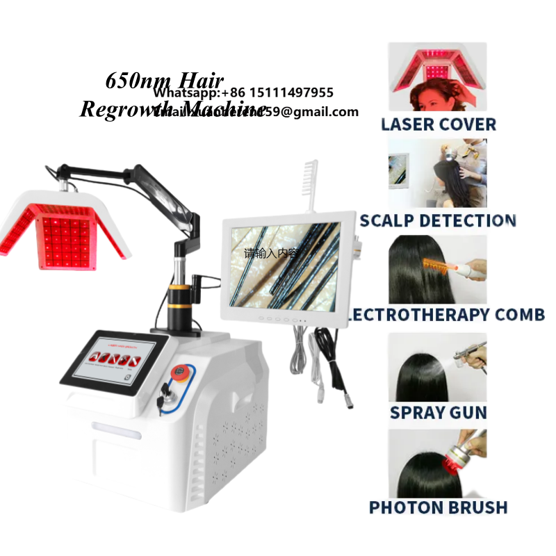Hair Care For Hair Growth - Mesin Perawatan Kulit Kepala 5-in-1 650nm