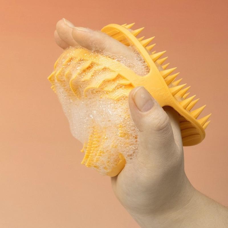Scalp Scrub Exfoliant - Penggosok Tubuh Silikon Lembut Pengelupas Kulit