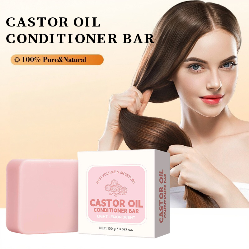 Hair Care For Dry And Frizzy Hair - Sabun Kondisioner Minyak Jarak, Sampo Padat