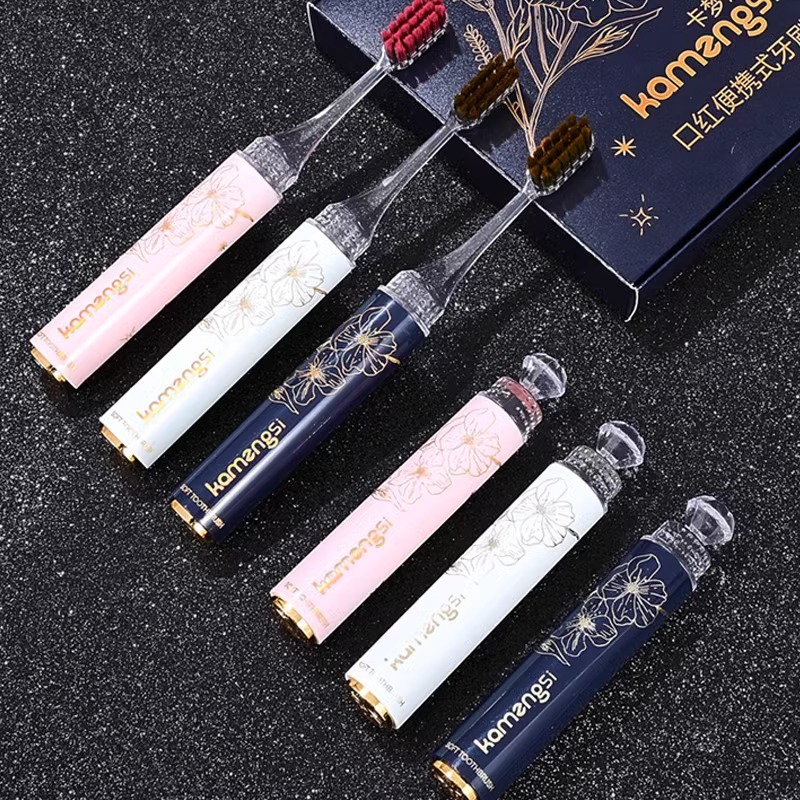 Hair Care High End - Tabung lipstik mewah baru dengan bulu