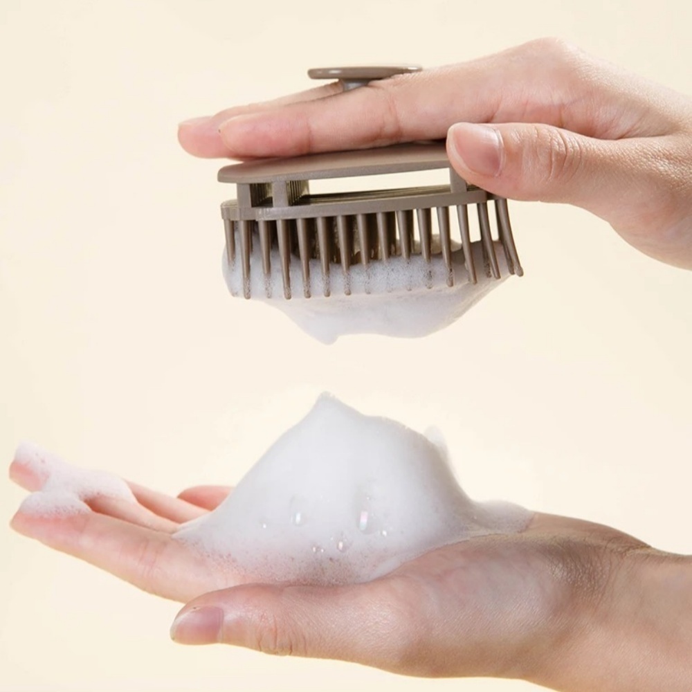 1 Buah Sikat Sampo Persegi Sis - Scalp Scrub Exfoliant ulasan dan harga