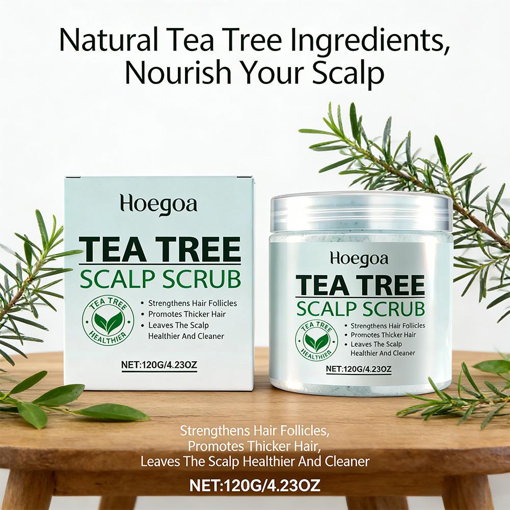 Scrub Kulit Kepala Tea Tree Pe - Scalp Scrub Exfoliant ulasan dan harga