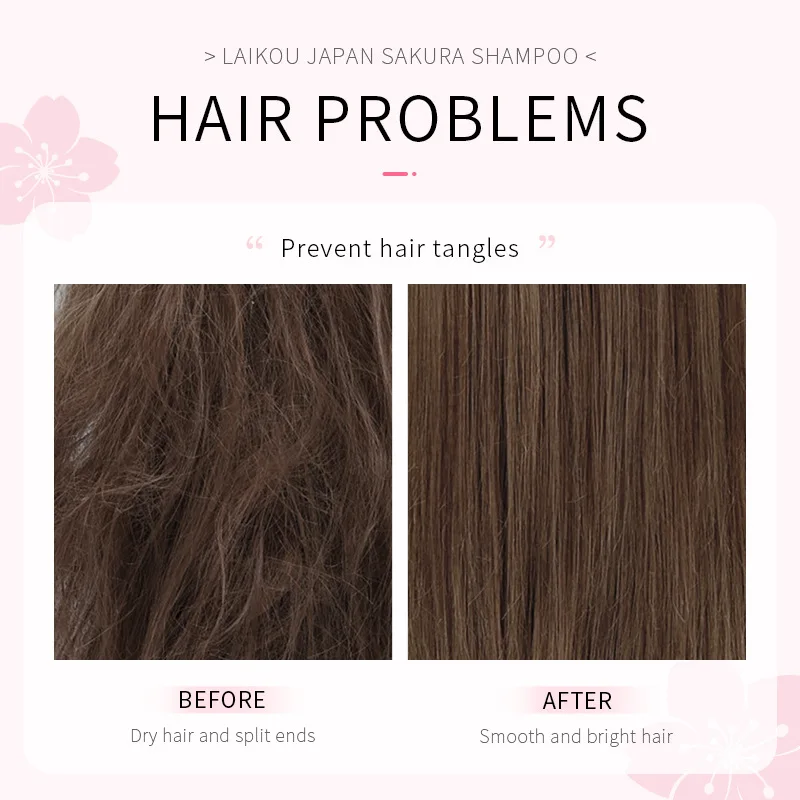 LAIKOU Jepang Sakura Sampo Per - Hair Care Japanese ulasan dan harga
