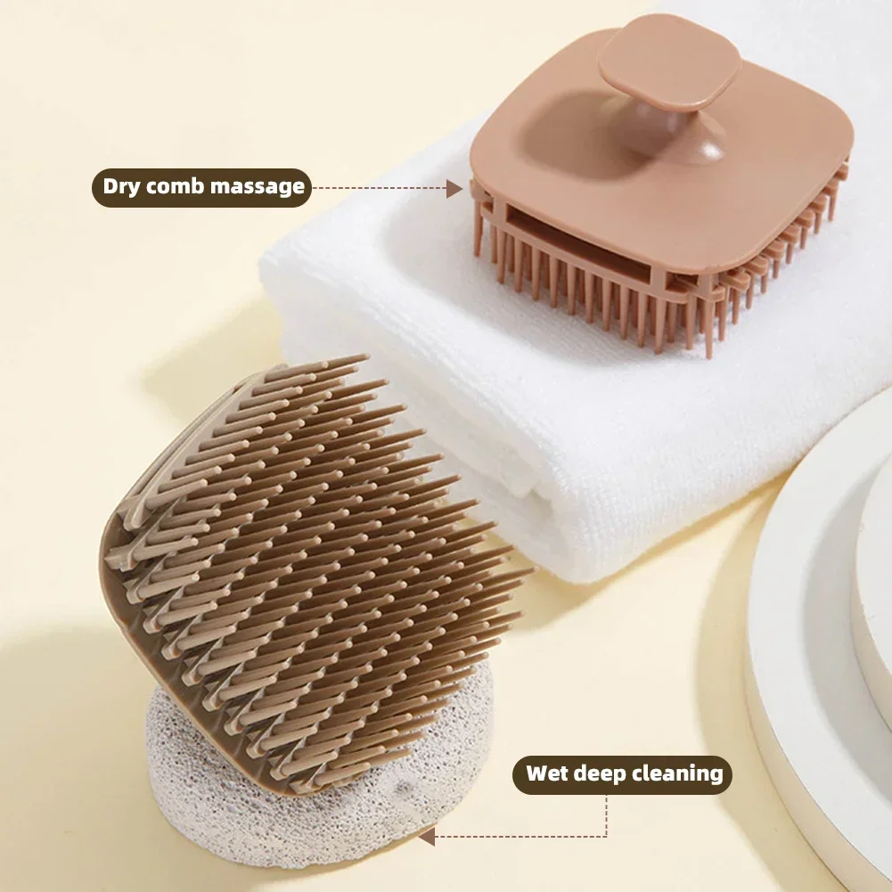 1 buah persegi sikat sampo kep - Scalp Scrub Exfoliant ulasan dan harga