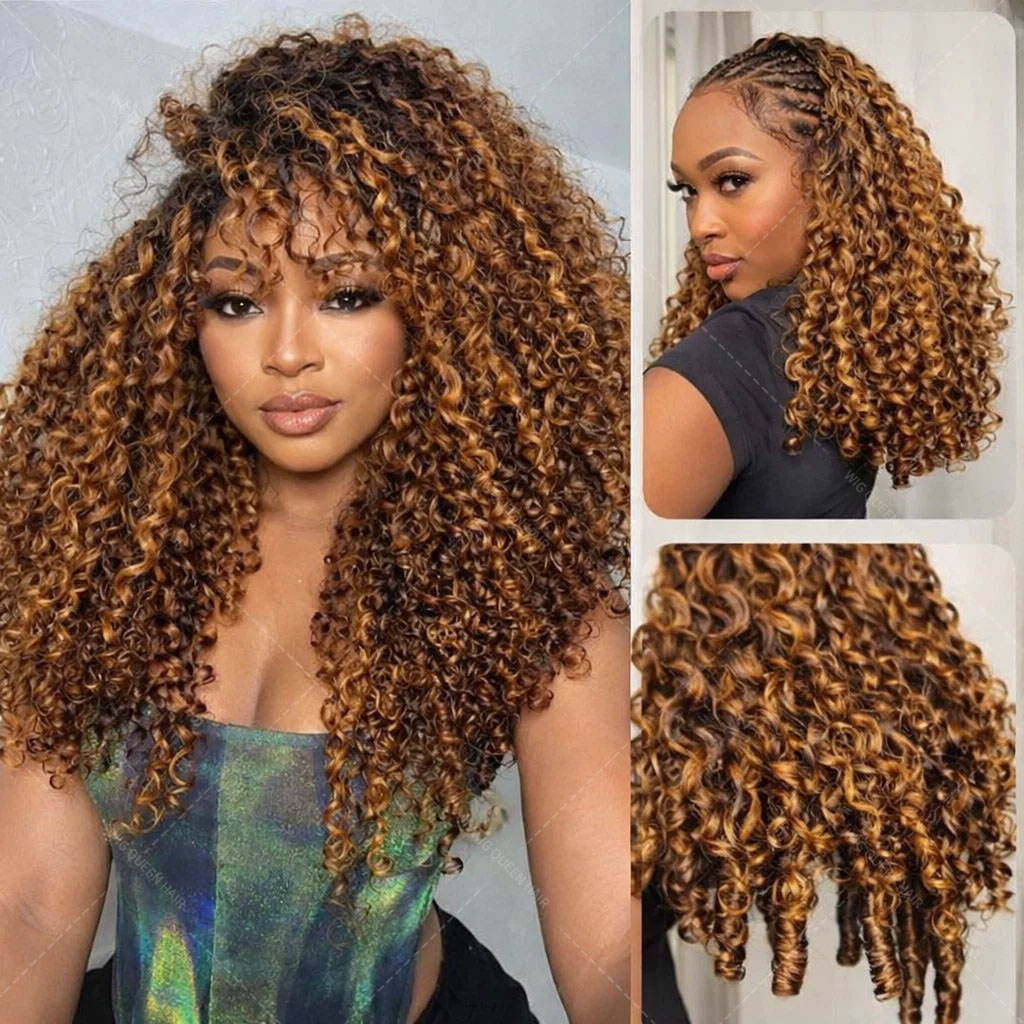 Rambut Crochet Keriting Burma  - Crochet Braiding Hair ulasan dan harga