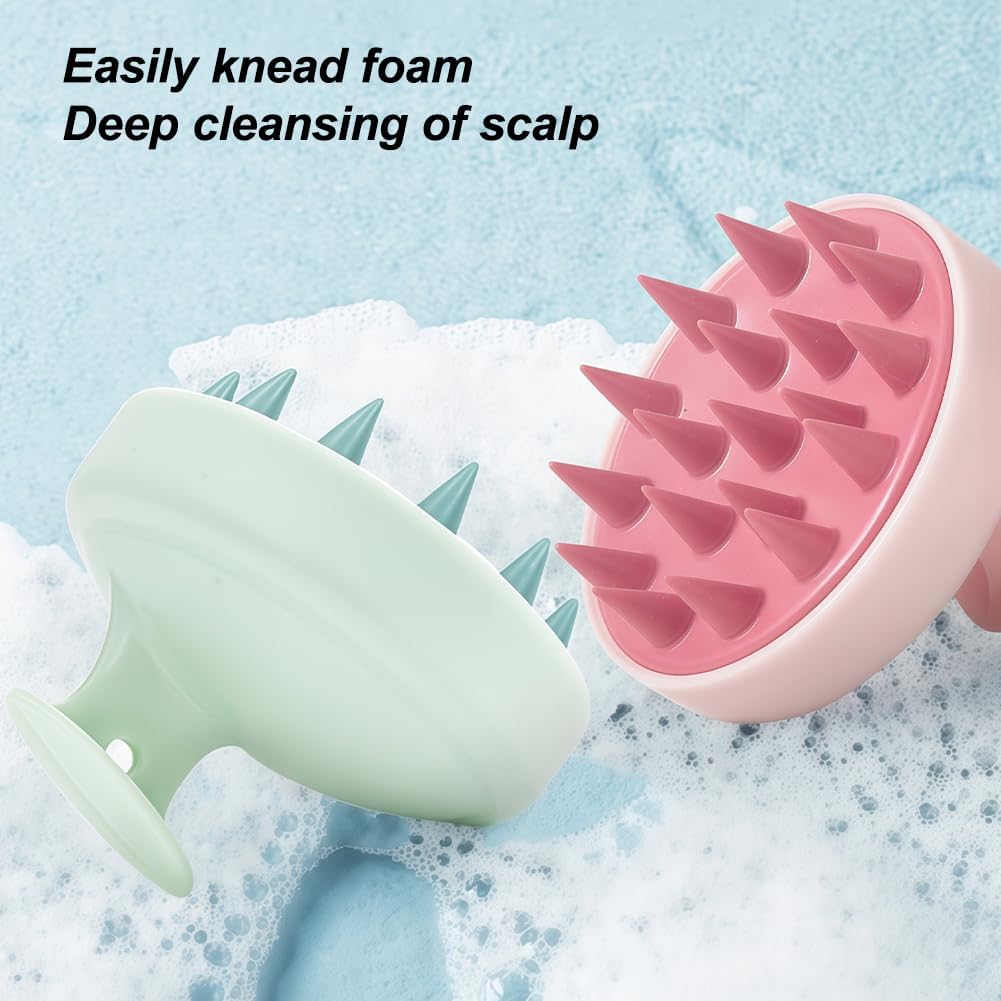 1 Buah Sikat Pijat Kulit Kepal - Scalp Scrub Exfoliant ulasan dan harga