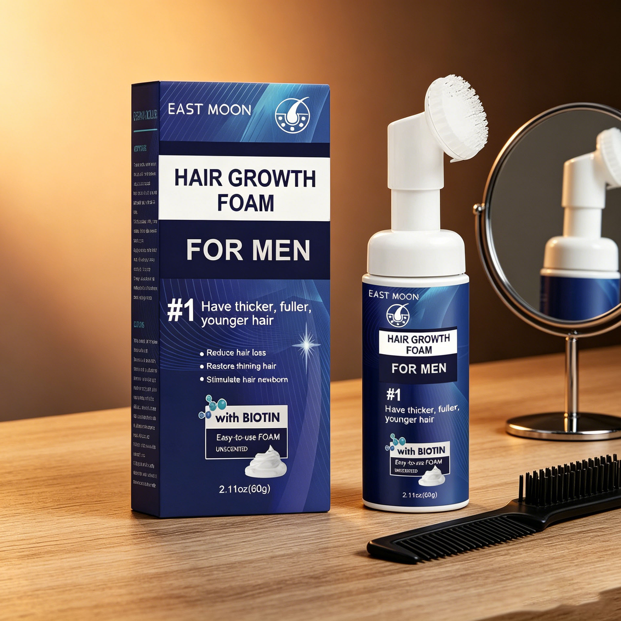 Busa Penumbuh Rambut Sikat Sil - Hair Care For Hair Growth ulasan dan harga