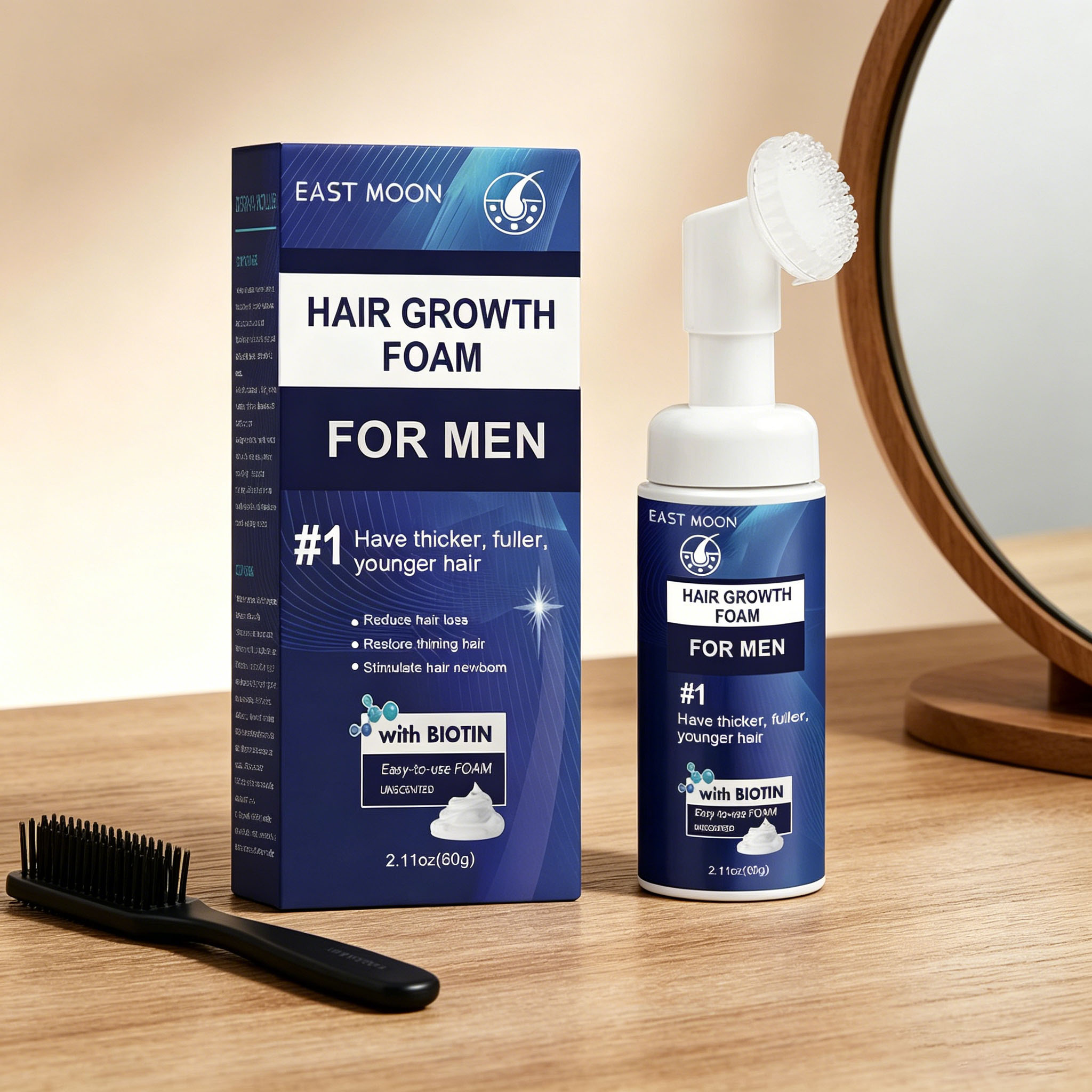 Busa Penumbuh Rambut Sikat Sil - Hair Care For Hair Growth ulasan dan harga