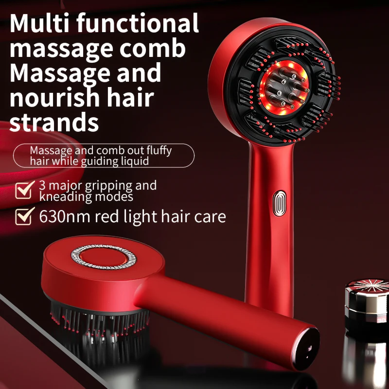 Sisir Pijat Elektrik Portabel, - Hair Care Essential Oil ulasan dan harga