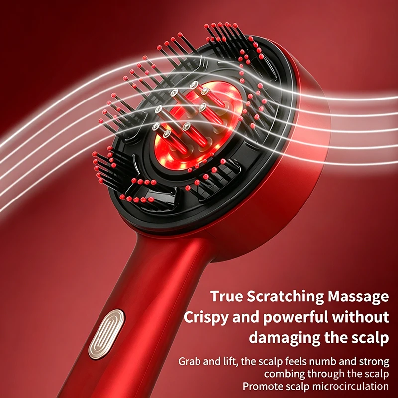 Sisir Pijat Elektrik Portabel, - Hair Care Essential Oil ulasan dan harga