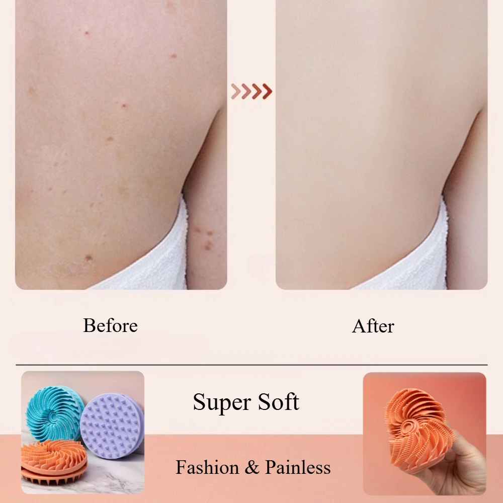 Penggosok Tubuh Silikon Lembut - Scalp Scrub Exfoliant ulasan dan harga