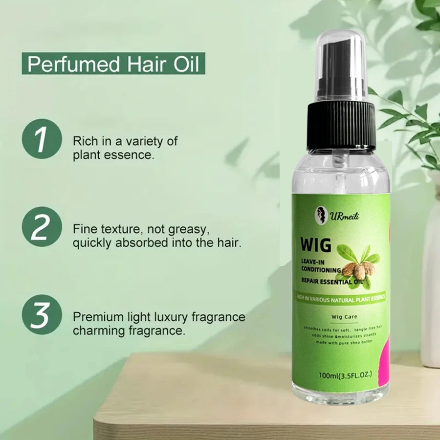 100ml Perawatan Wig Leave In C - Hair Care Essential Oil ulasan dan harga