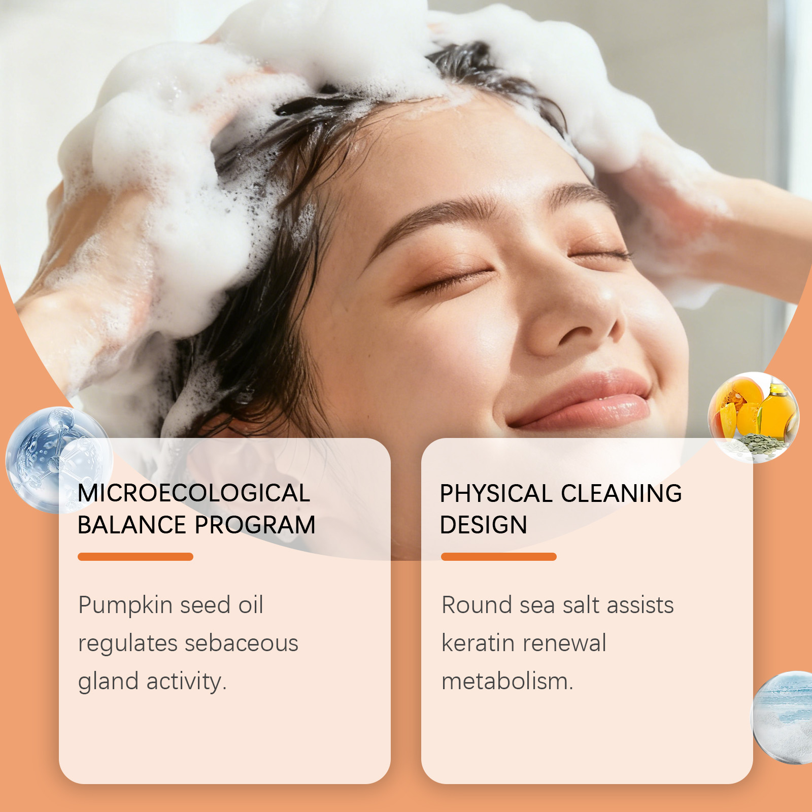 Scrub Kulit Kepala Minyak Biji - Scalp Scrub Exfoliant ulasan dan harga