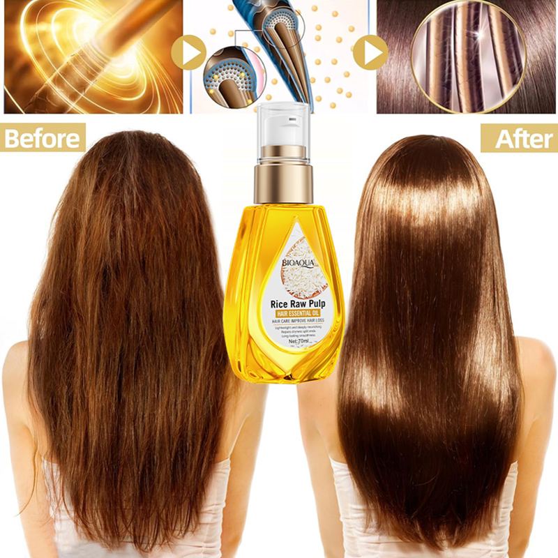 Minyak esensial perawatan ramb - Hair Care For Dry And Frizzy Hair ulasan dan harga