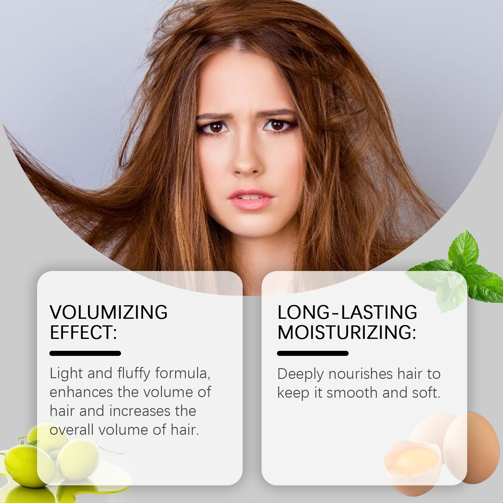 Minyak Rambut Ramuan Telur Men - Hair Care For Dry And Frizzy Hair ulasan dan harga