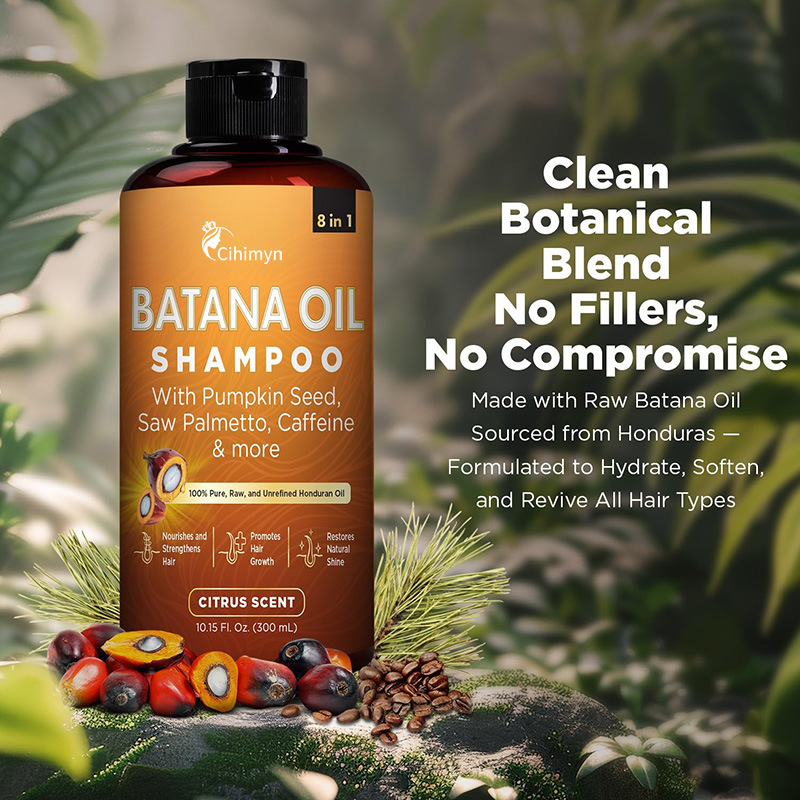 300ml Minyak Batana Sampo Bata - Hair Care For Dry And Frizzy Hair ulasan dan harga