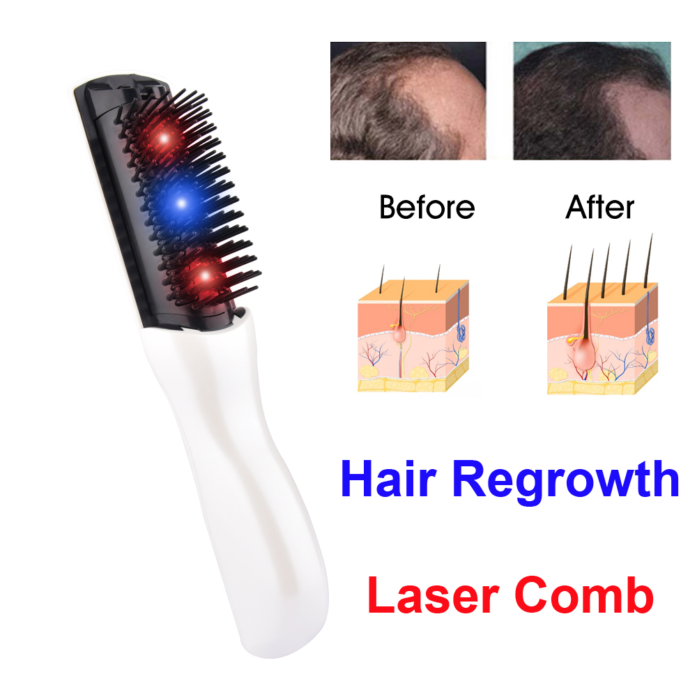 Sisir Laser Elektrik untuk Per - Hair Care For Hair Growth ulasan dan harga