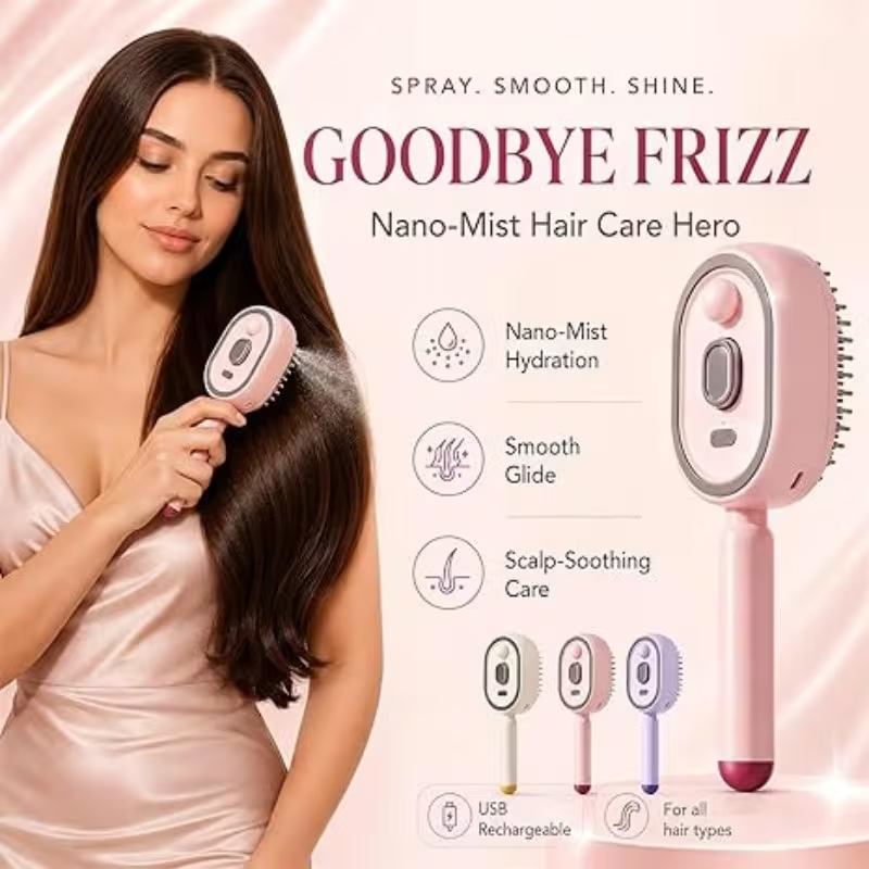 Sisir Pijat Elektrik dengan Se - Hair Care Essential Oil ulasan dan harga