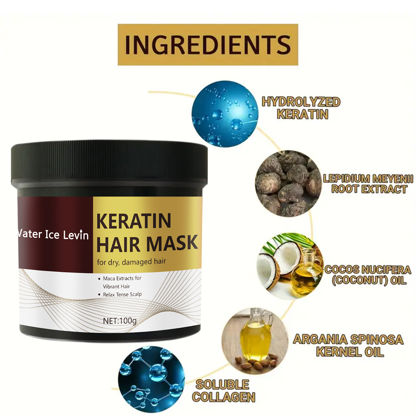 Masker Perawatan rambut Kerati - Hair Care Wow ulasan dan harga