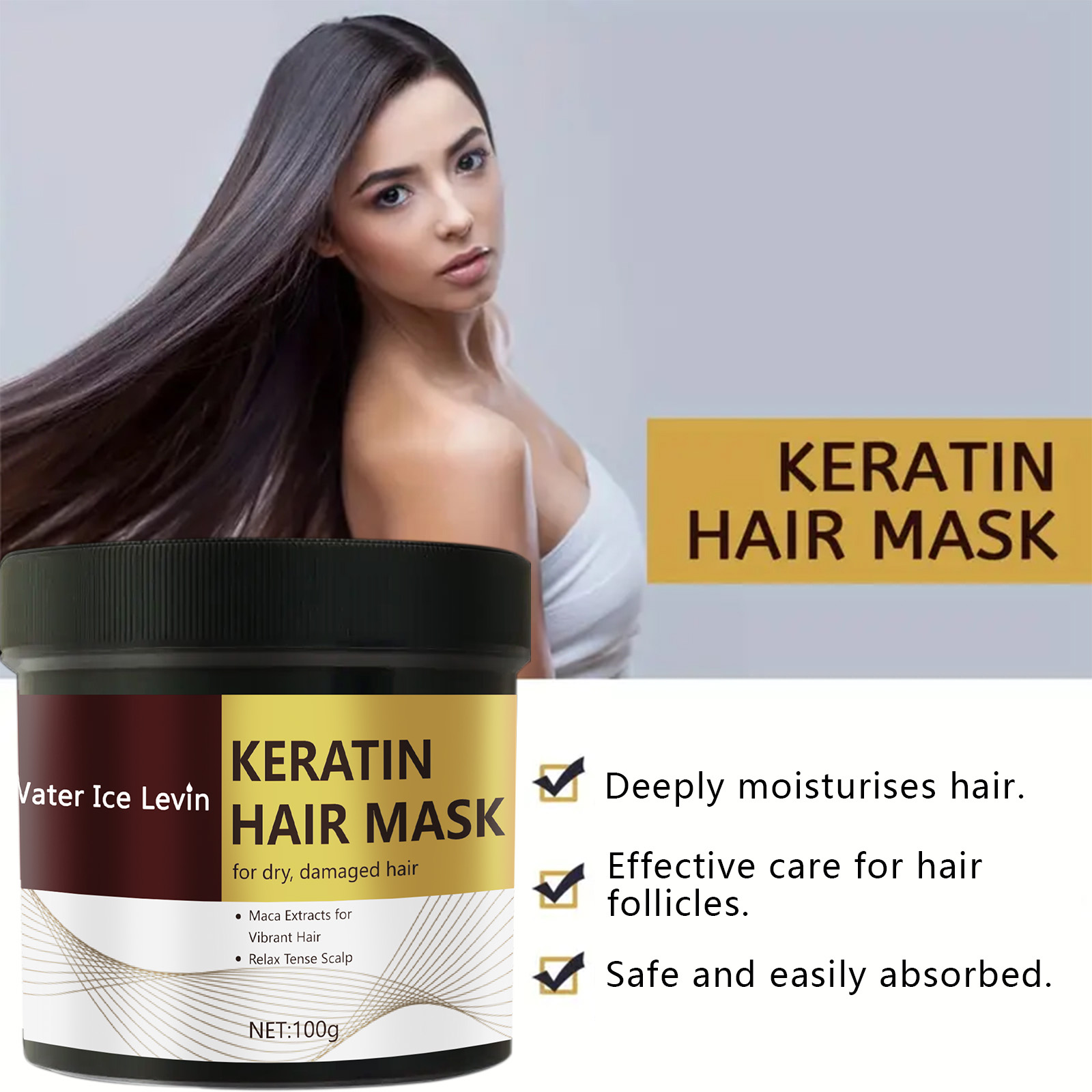 Masker Perawatan rambut Kerati - Hair Care Wow ulasan dan harga