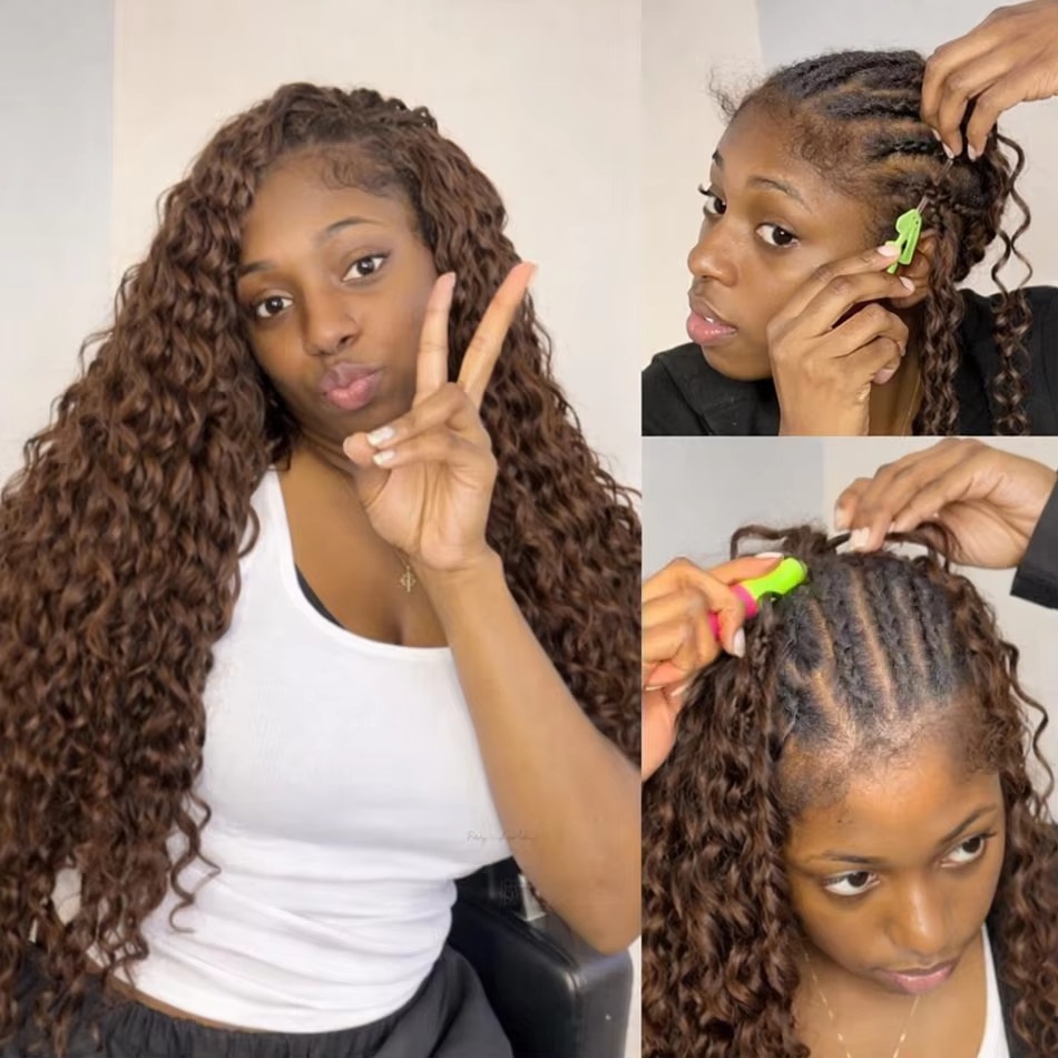 Smilegirl Rambut Manusia Croch - Crochet Braiding Hair ulasan dan harga