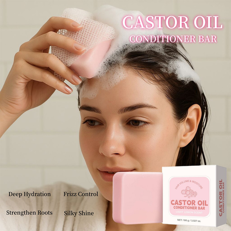 Sabun Kondisioner Minyak Jarak - Hair Care For Dry And Frizzy Hair ulasan dan harga