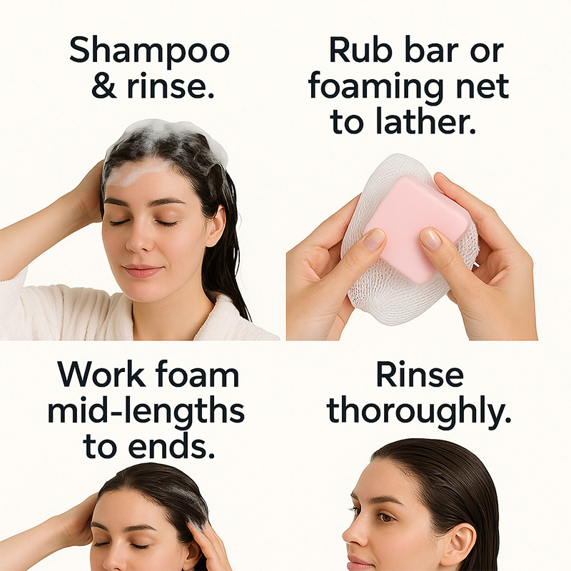 Sabun Kondisioner Minyak Jarak - Hair Care For Dry And Frizzy Hair ulasan dan harga