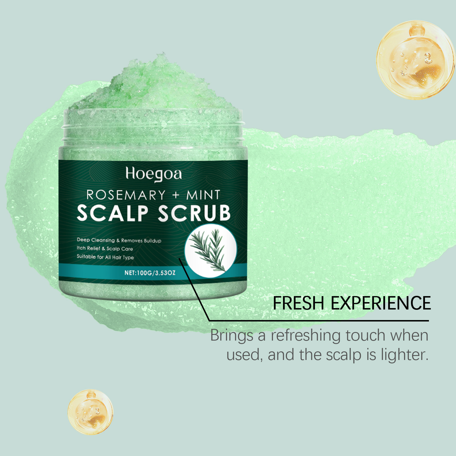 Sampo Scrub Kulit Kepala Rosem - Scalp Scrub Exfoliant ulasan dan harga