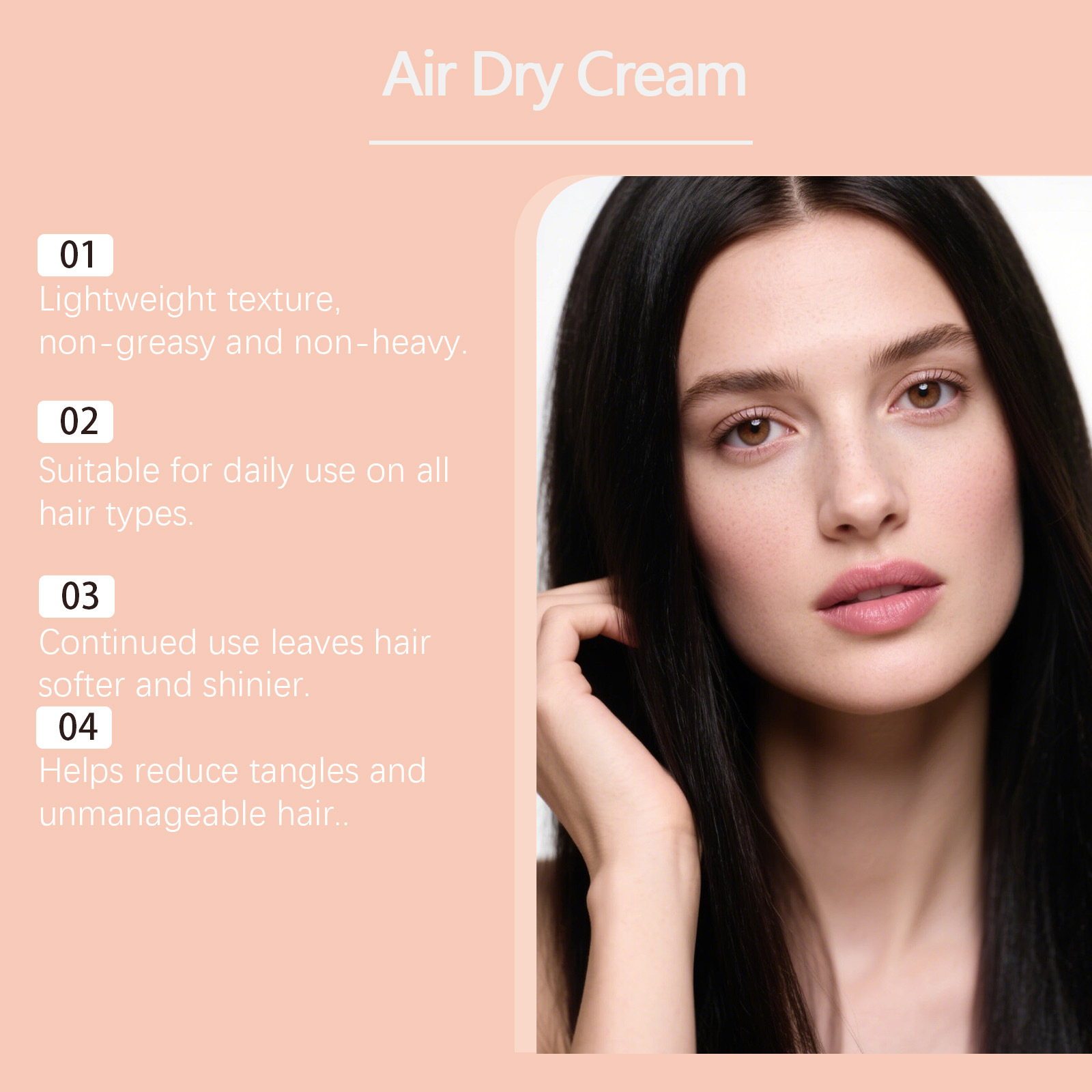 Krim Rambut Penghalus Anti Fri - Hair Care For Dry And Frizzy Hair ulasan dan harga