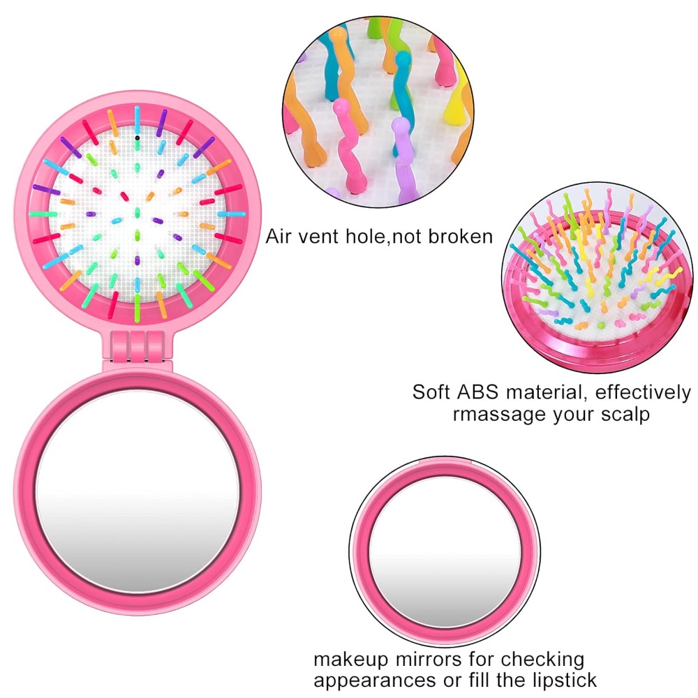 Sikat Rambut Lipat Portabel de - Hair Care Japanese ulasan dan harga